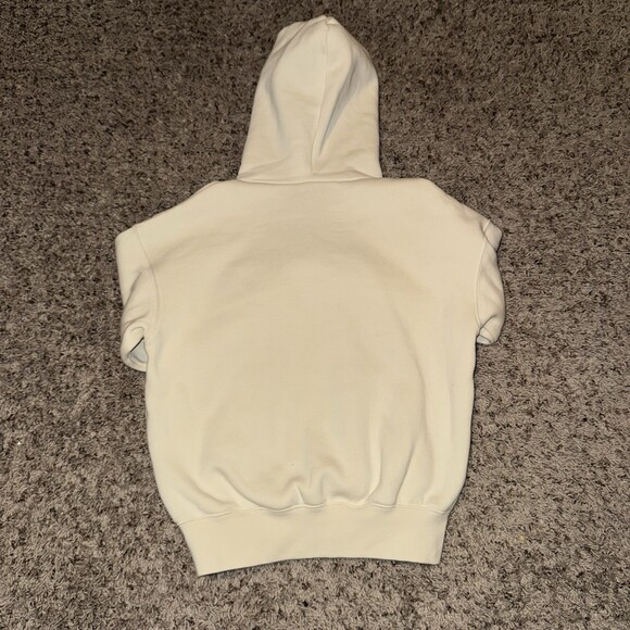 Essentials Fear Of God Hoodie 1977 Egg Shell Kids Size Small 6/7 Authentic - Picture 2 of 3